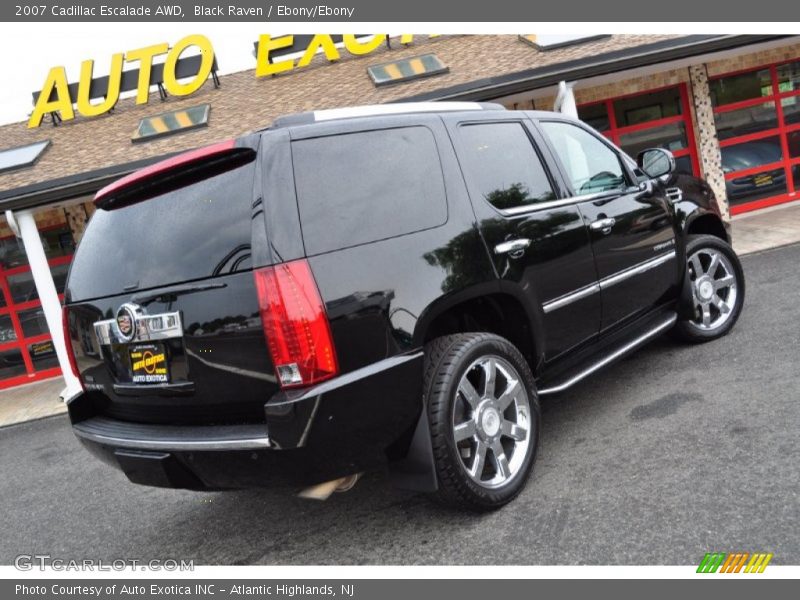 Black Raven / Ebony/Ebony 2007 Cadillac Escalade AWD