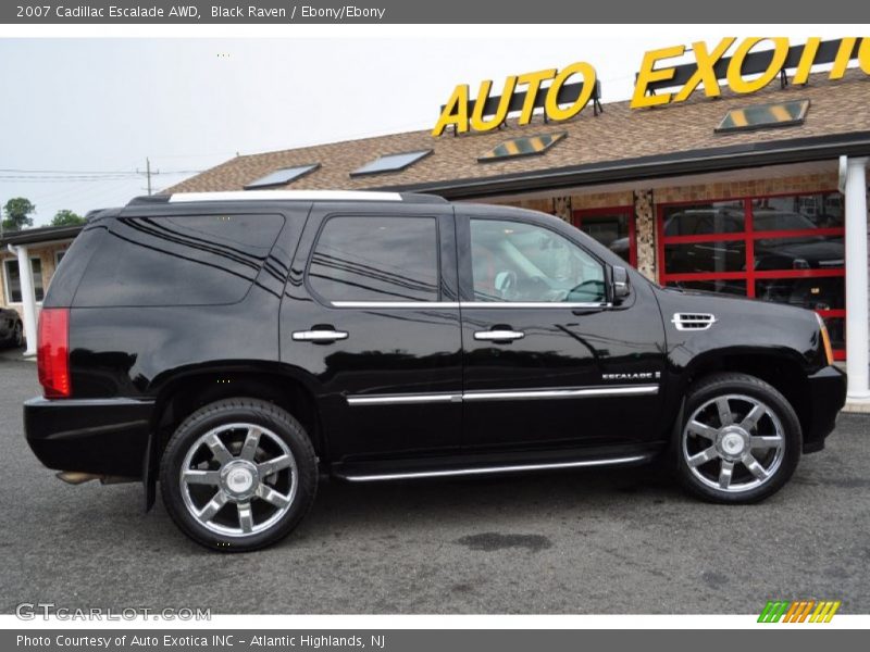 Black Raven / Ebony/Ebony 2007 Cadillac Escalade AWD
