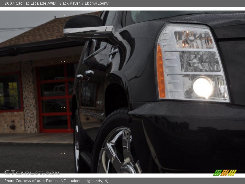 Black Raven / Ebony/Ebony 2007 Cadillac Escalade AWD