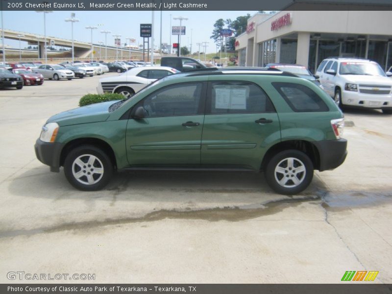 Meander Green Metallic / Light Cashmere 2005 Chevrolet Equinox LS