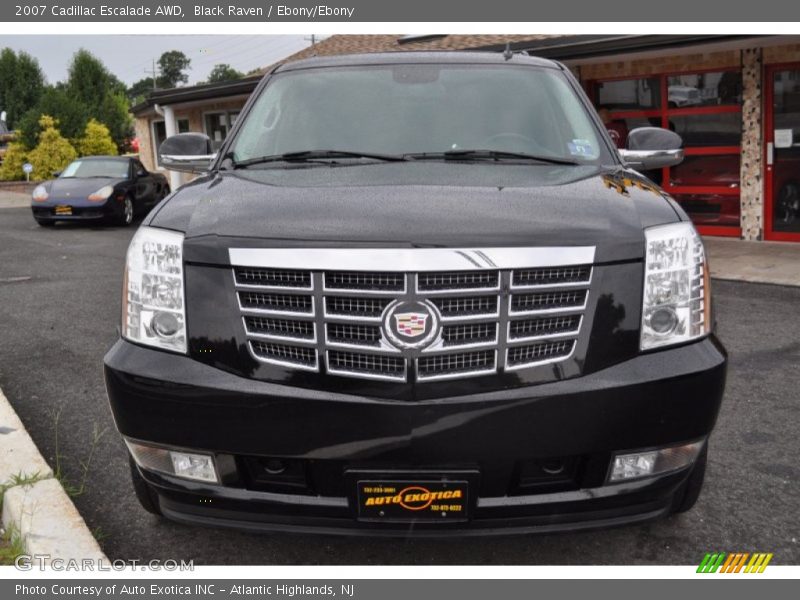 Black Raven / Ebony/Ebony 2007 Cadillac Escalade AWD