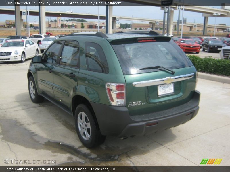 Meander Green Metallic / Light Cashmere 2005 Chevrolet Equinox LS