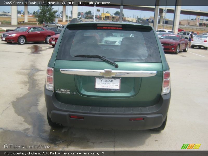 Meander Green Metallic / Light Cashmere 2005 Chevrolet Equinox LS