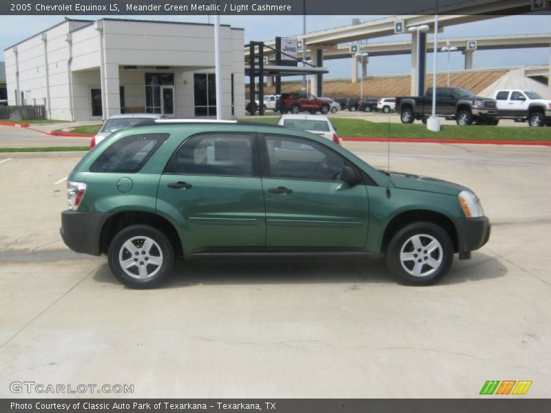 Meander Green Metallic / Light Cashmere 2005 Chevrolet Equinox LS