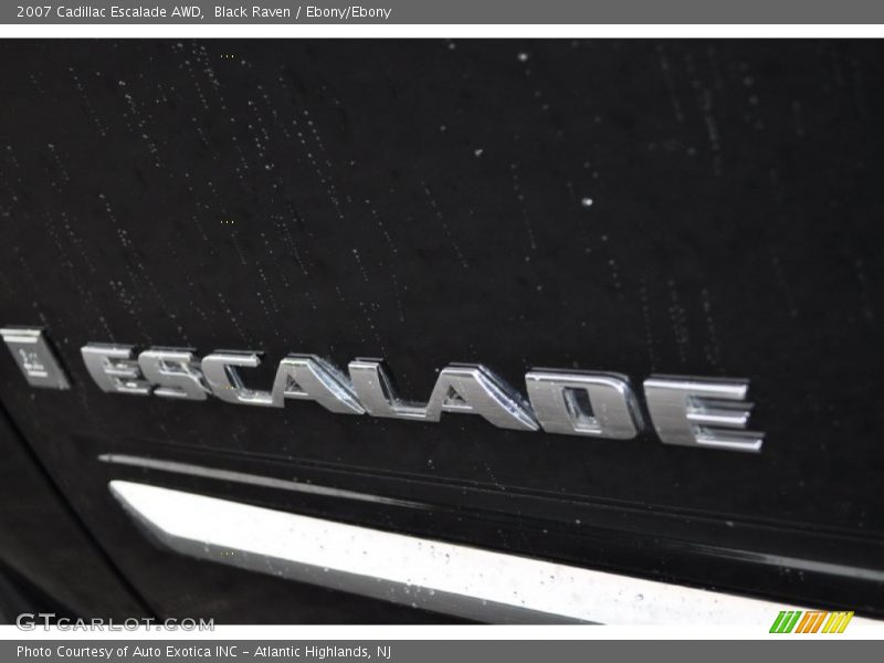 Black Raven / Ebony/Ebony 2007 Cadillac Escalade AWD