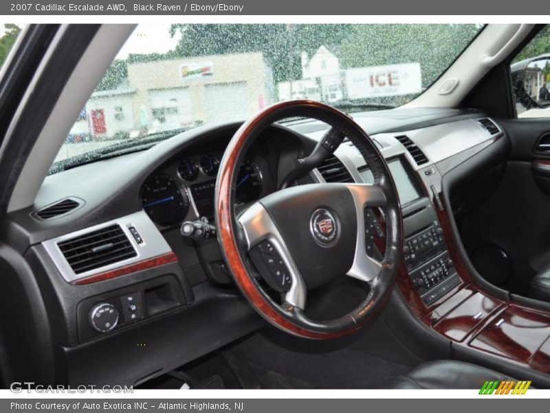 Black Raven / Ebony/Ebony 2007 Cadillac Escalade AWD