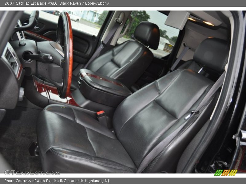 Black Raven / Ebony/Ebony 2007 Cadillac Escalade AWD