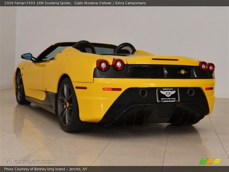 Giallo Modena (Yellow) / Extra Campionario 2009 Ferrari F430 16M Scuderia Spider