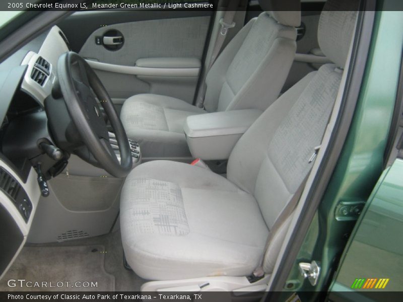 Meander Green Metallic / Light Cashmere 2005 Chevrolet Equinox LS