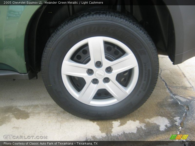 Meander Green Metallic / Light Cashmere 2005 Chevrolet Equinox LS