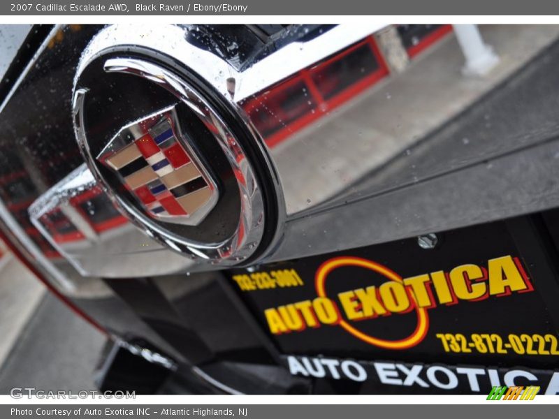 Black Raven / Ebony/Ebony 2007 Cadillac Escalade AWD