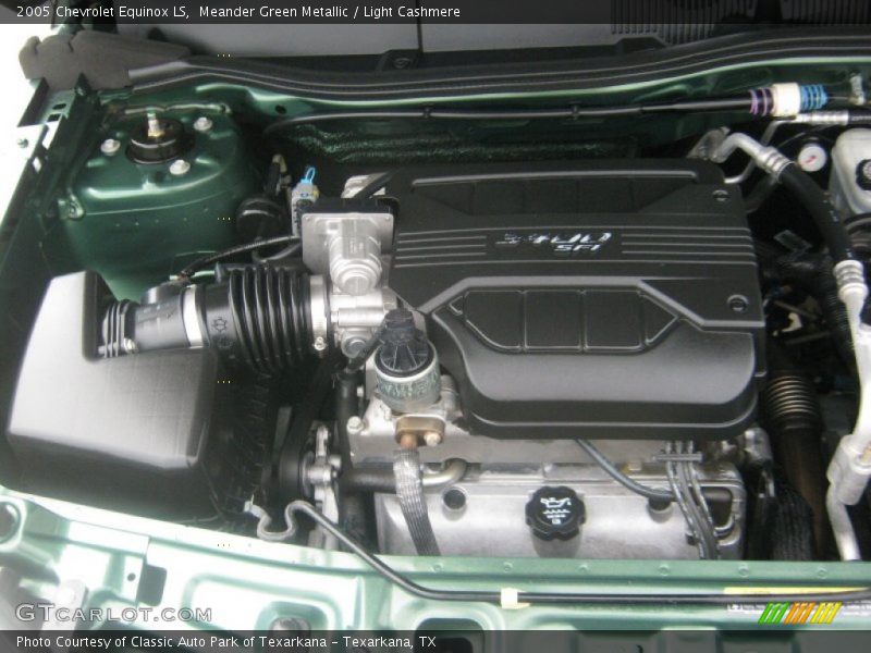Meander Green Metallic / Light Cashmere 2005 Chevrolet Equinox LS