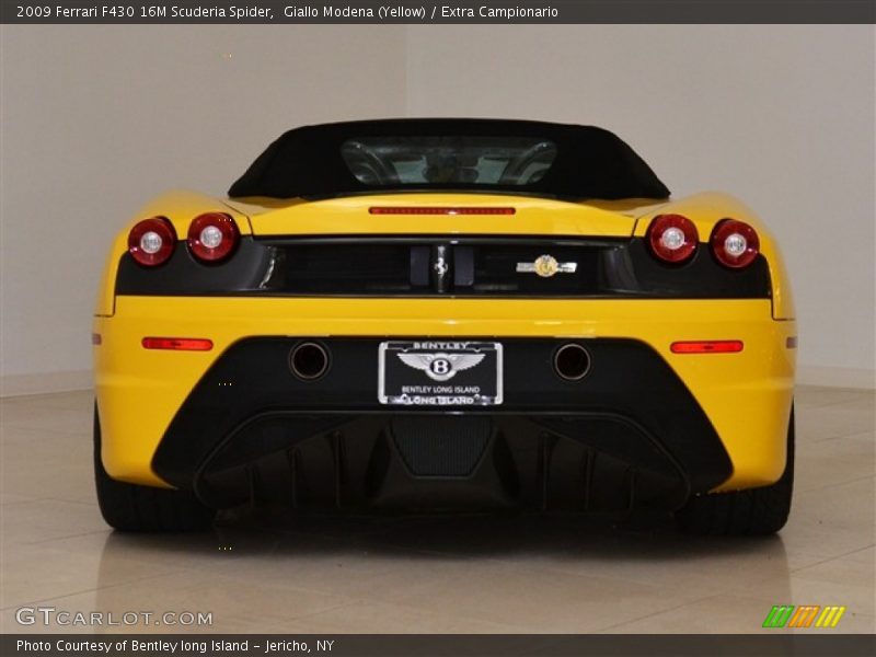 Giallo Modena (Yellow) / Extra Campionario 2009 Ferrari F430 16M Scuderia Spider