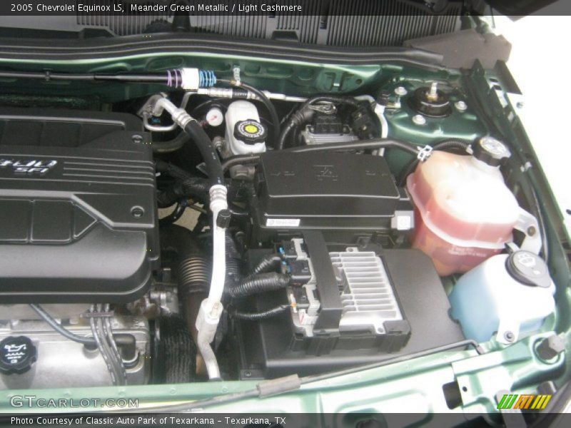 Meander Green Metallic / Light Cashmere 2005 Chevrolet Equinox LS