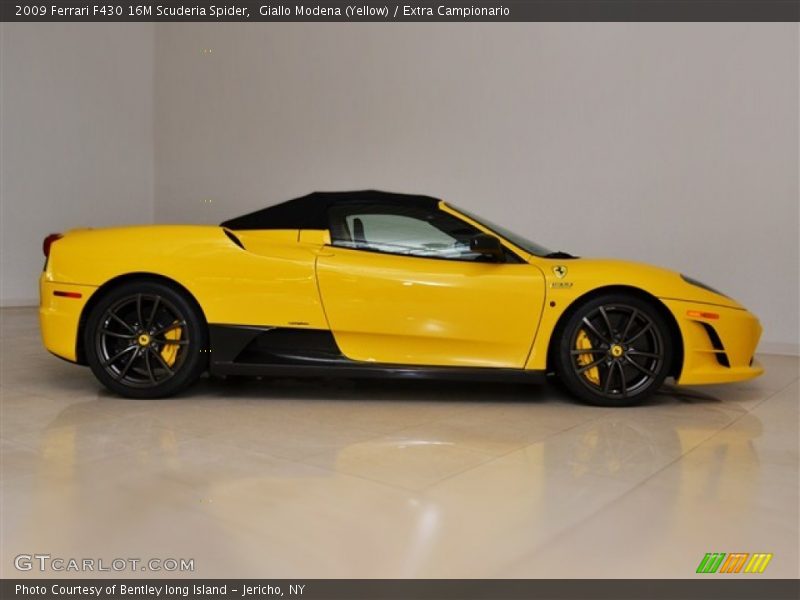  2009 F430 16M Scuderia Spider Giallo Modena (Yellow)
