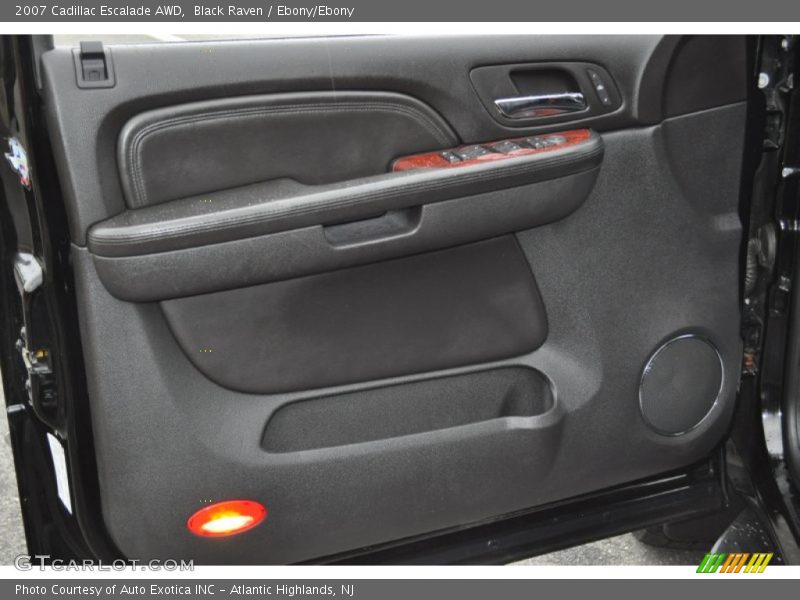 Black Raven / Ebony/Ebony 2007 Cadillac Escalade AWD