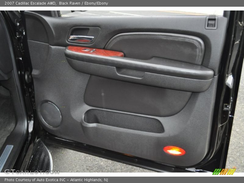 Black Raven / Ebony/Ebony 2007 Cadillac Escalade AWD