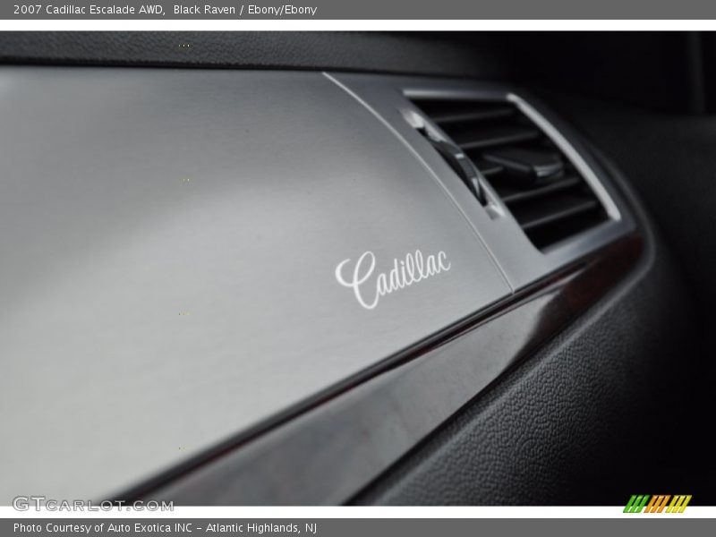Black Raven / Ebony/Ebony 2007 Cadillac Escalade AWD