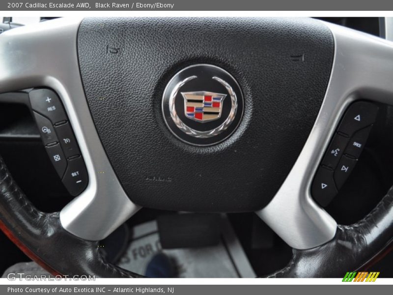 Black Raven / Ebony/Ebony 2007 Cadillac Escalade AWD