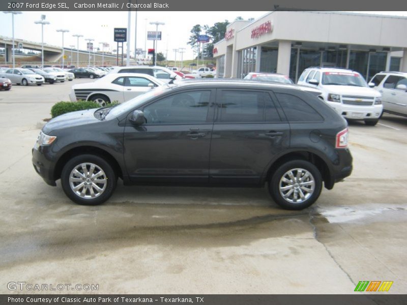 Carbon Metallic / Charcoal Black 2007 Ford Edge SEL