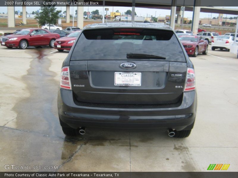 Carbon Metallic / Charcoal Black 2007 Ford Edge SEL
