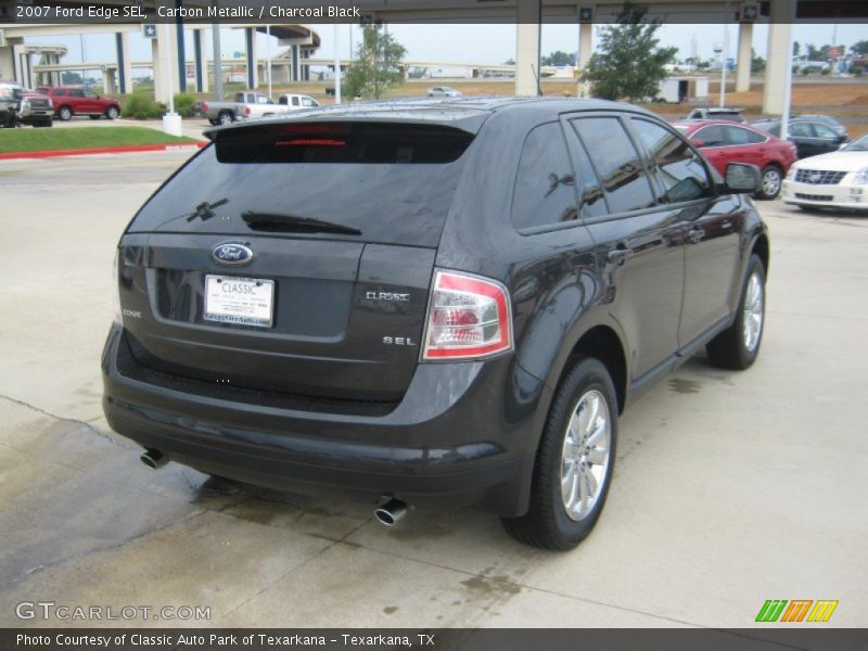 Carbon Metallic / Charcoal Black 2007 Ford Edge SEL