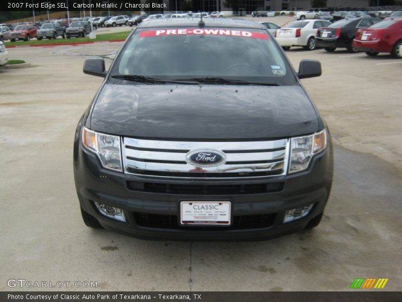 Carbon Metallic / Charcoal Black 2007 Ford Edge SEL