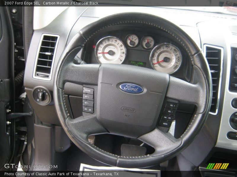 Carbon Metallic / Charcoal Black 2007 Ford Edge SEL