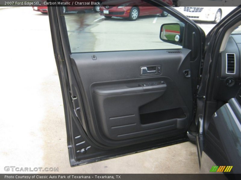 Carbon Metallic / Charcoal Black 2007 Ford Edge SEL