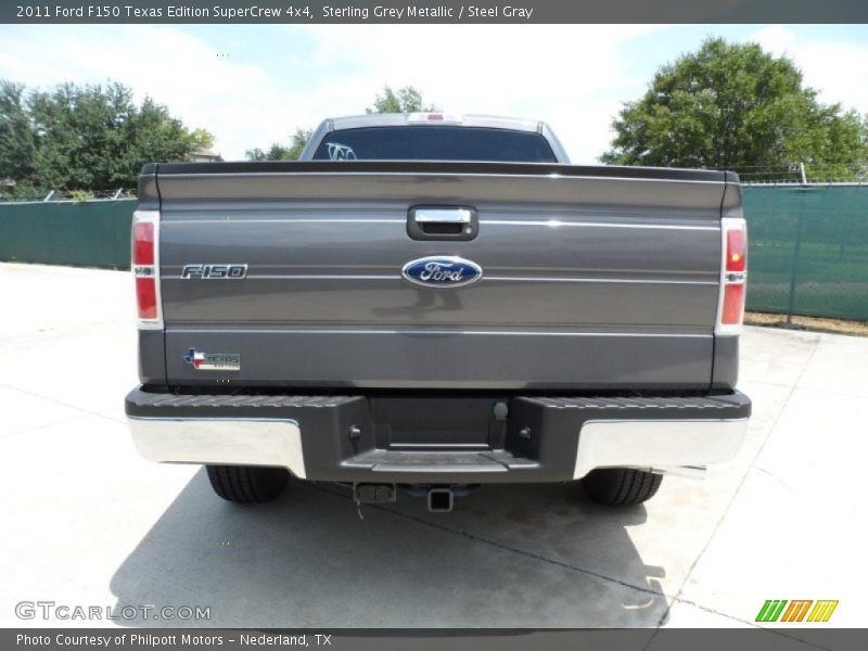 Sterling Grey Metallic / Steel Gray 2011 Ford F150 Texas Edition SuperCrew 4x4