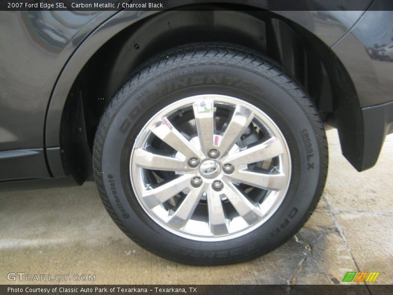 Carbon Metallic / Charcoal Black 2007 Ford Edge SEL