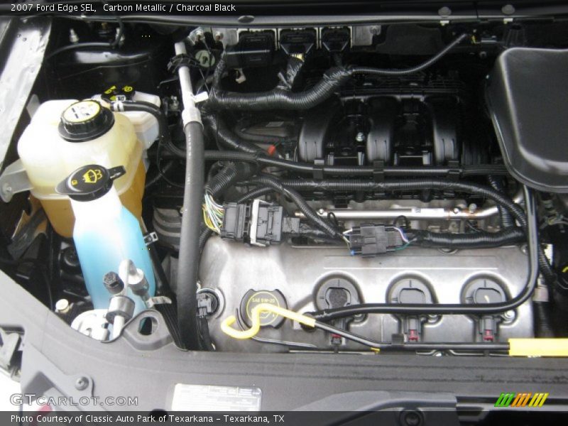 Carbon Metallic / Charcoal Black 2007 Ford Edge SEL