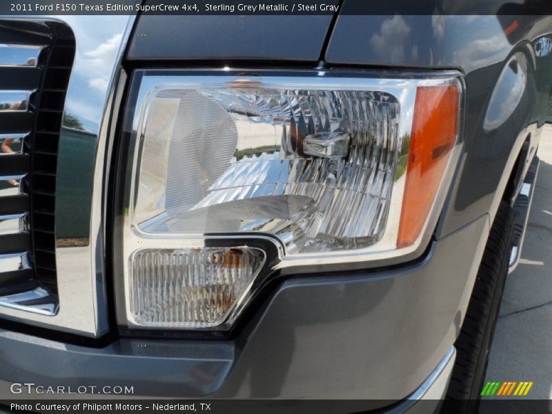 Sterling Grey Metallic / Steel Gray 2011 Ford F150 Texas Edition SuperCrew 4x4