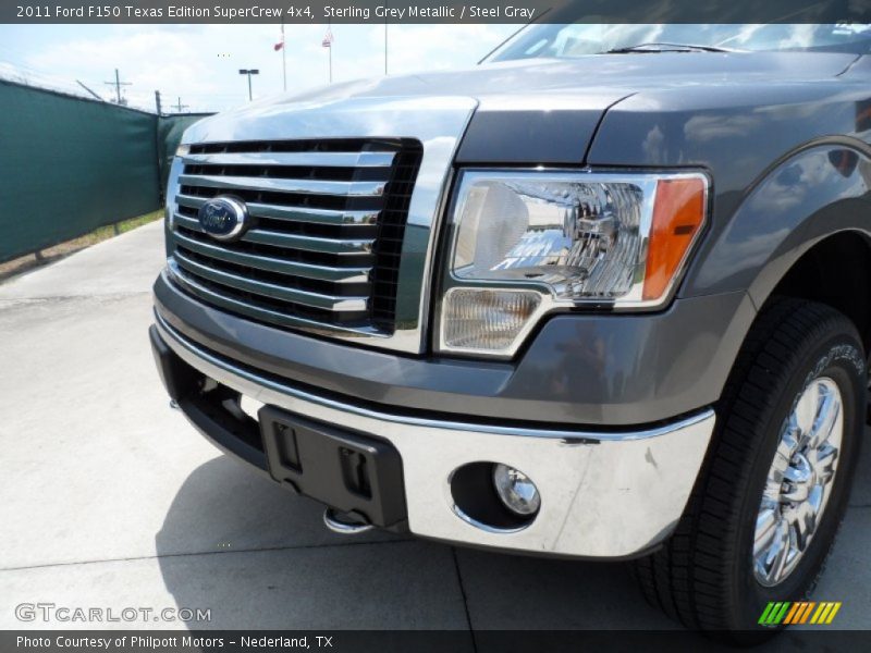 Sterling Grey Metallic / Steel Gray 2011 Ford F150 Texas Edition SuperCrew 4x4