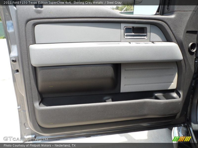 Sterling Grey Metallic / Steel Gray 2011 Ford F150 Texas Edition SuperCrew 4x4
