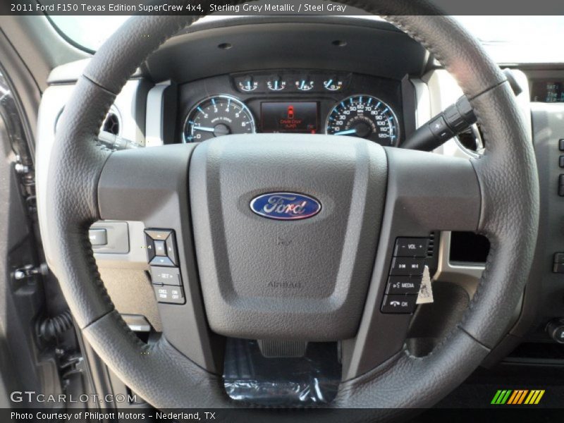 Sterling Grey Metallic / Steel Gray 2011 Ford F150 Texas Edition SuperCrew 4x4