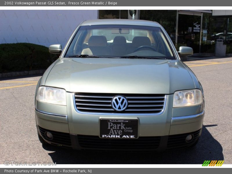 Fresco Green Metallic / Beige 2002 Volkswagen Passat GLS Sedan