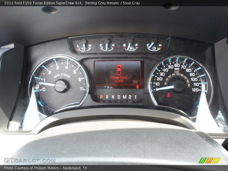 Sterling Grey Metallic / Steel Gray 2011 Ford F150 Texas Edition SuperCrew 4x4