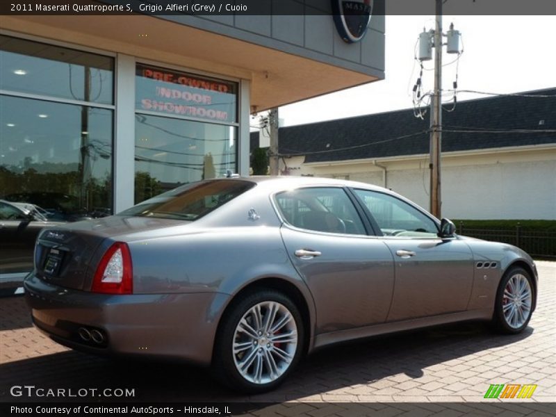Grigio Alfieri (Grey) / Cuoio 2011 Maserati Quattroporte S
