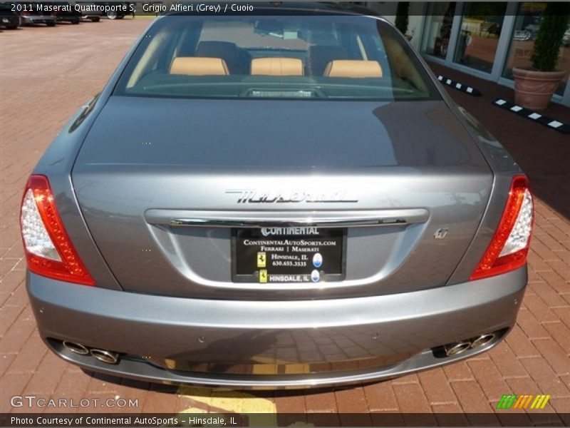 Grigio Alfieri (Grey) / Cuoio 2011 Maserati Quattroporte S