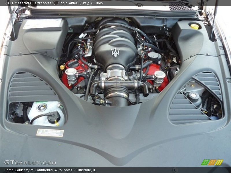 Grigio Alfieri (Grey) / Cuoio 2011 Maserati Quattroporte S