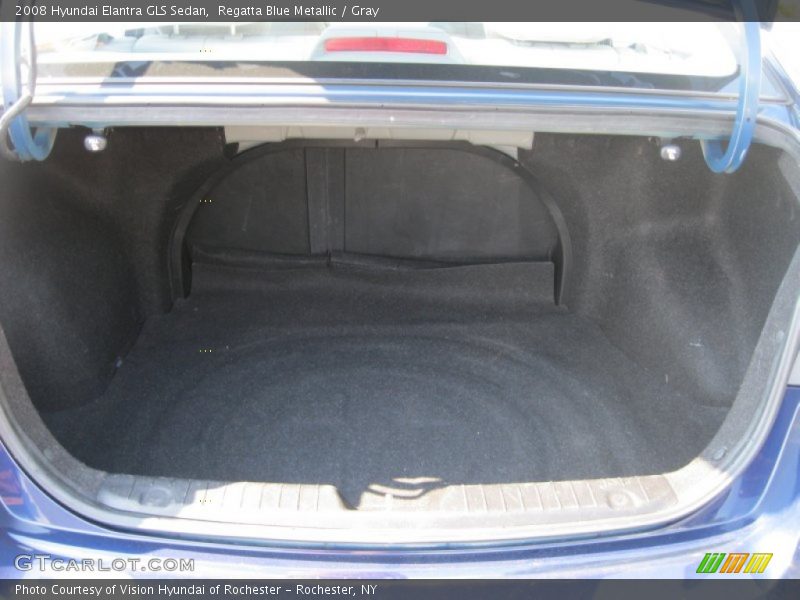 Regatta Blue Metallic / Gray 2008 Hyundai Elantra GLS Sedan