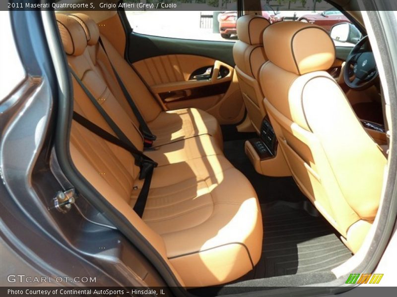 Grigio Alfieri (Grey) / Cuoio 2011 Maserati Quattroporte S