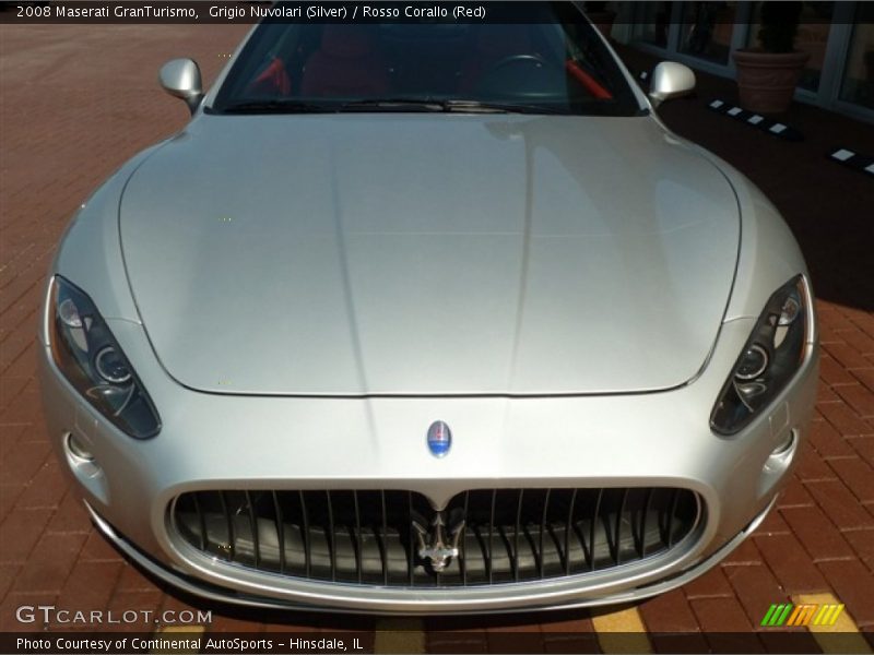 Grigio Nuvolari (Silver) / Rosso Corallo (Red) 2008 Maserati GranTurismo