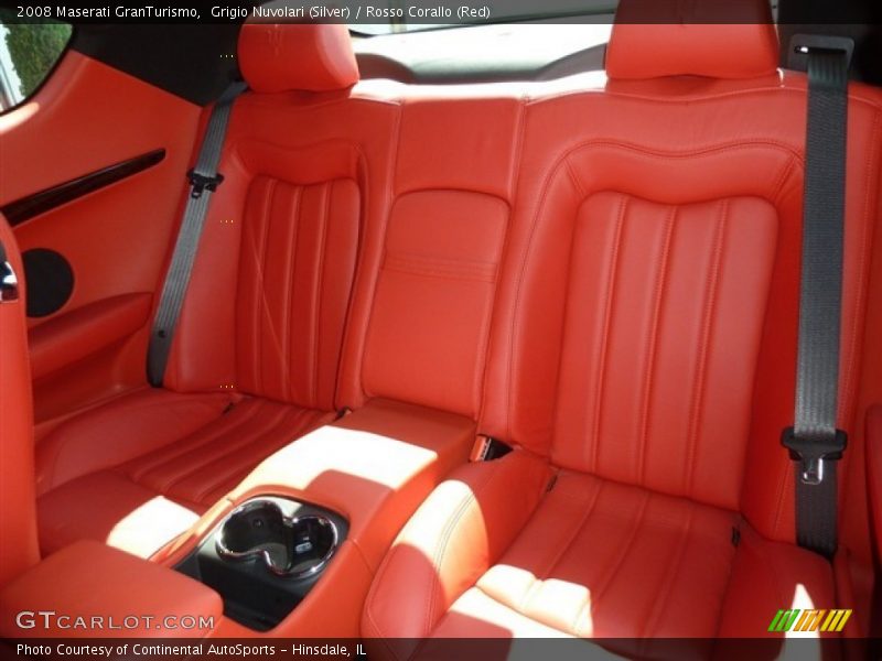 Grigio Nuvolari (Silver) / Rosso Corallo (Red) 2008 Maserati GranTurismo