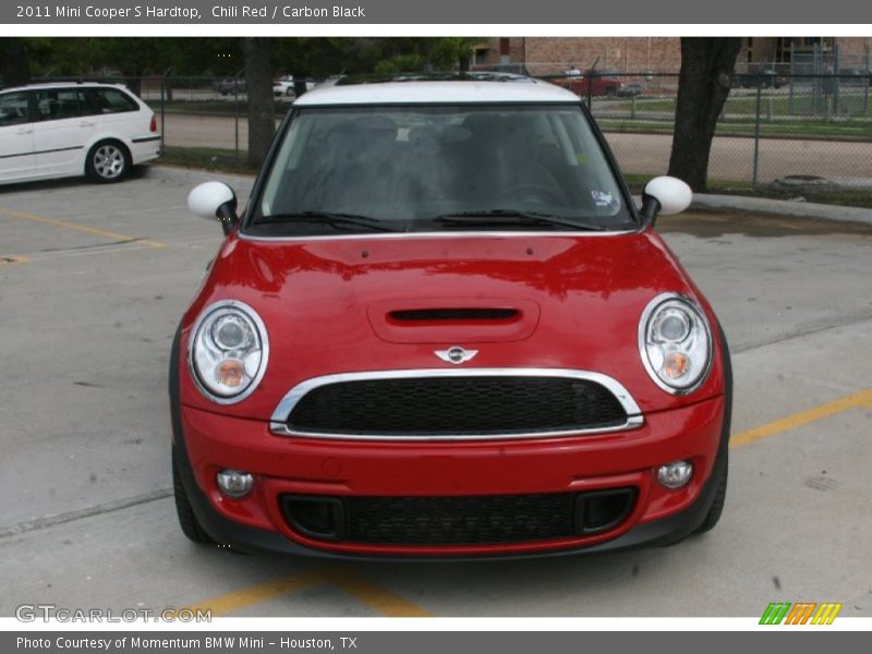 Chili Red / Carbon Black 2011 Mini Cooper S Hardtop