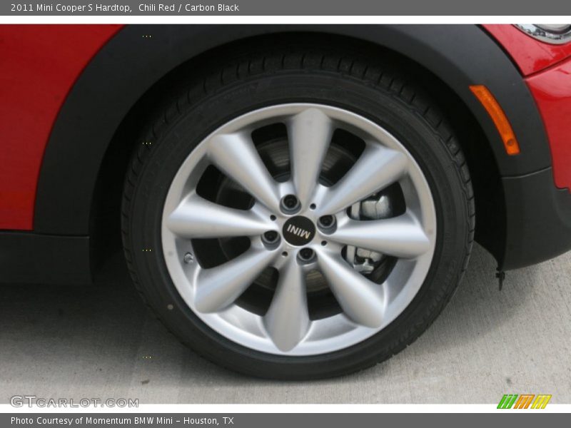 Chili Red / Carbon Black 2011 Mini Cooper S Hardtop