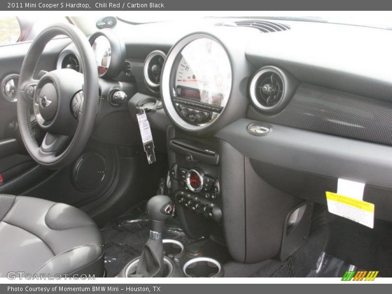 Chili Red / Carbon Black 2011 Mini Cooper S Hardtop