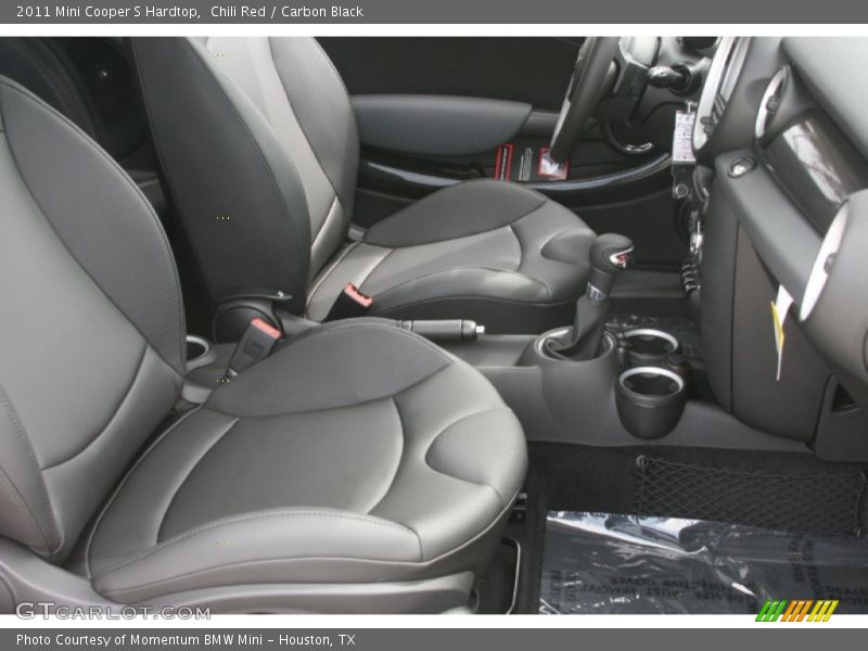 Chili Red / Carbon Black 2011 Mini Cooper S Hardtop