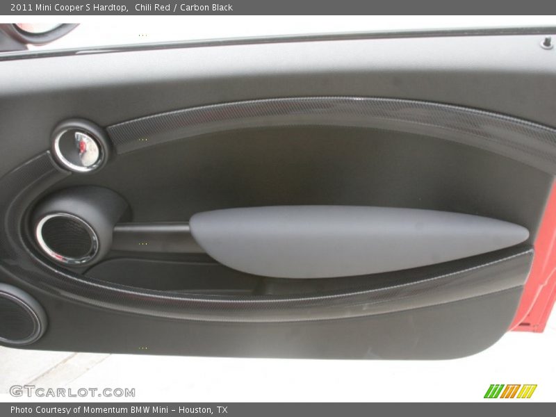 Chili Red / Carbon Black 2011 Mini Cooper S Hardtop